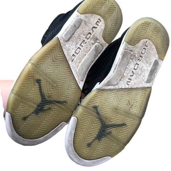 Rare 2017 air jordan 5 retro black deadly pink size 8 - Picture 5 of 16